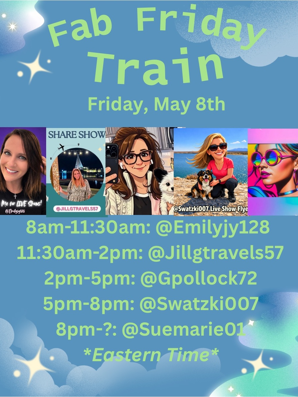 Fab Friday Train Show - Every Friday!